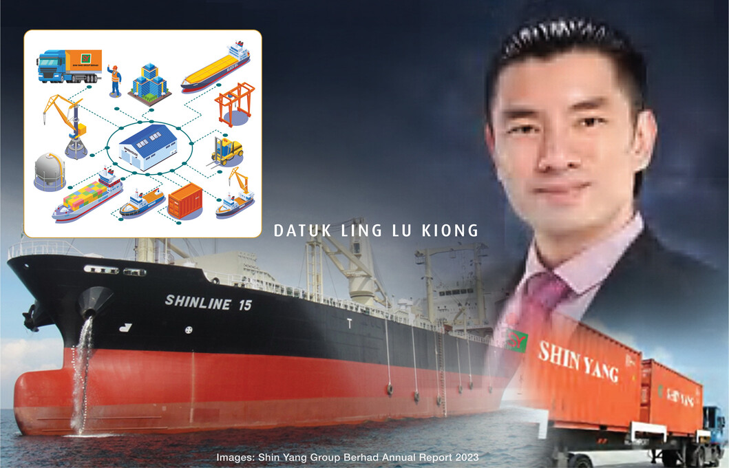 New Gen, Datuk Ling Lu Kiong, 42, is also Group MD of Shin Yang Holding Group